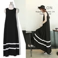 thumbnail image 5 of Elegant Women O-Neck Sleeveless Maxi Robe Summer Long Vestidos Female Dress, 5 of 11