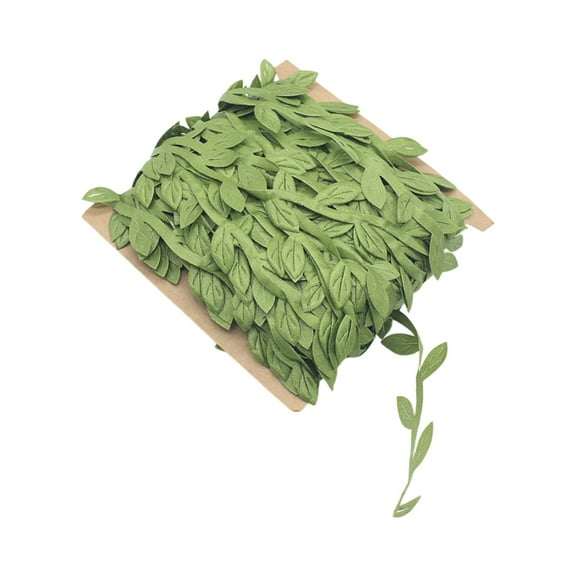 65ft Silk Cloth Leaf Decoration Leaf Vine 20 Meters Festival Christmas Party Wedding Scene Accessories Green Leaf Vine Simulation Leaf Hanging