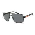 thumbnail image 5 of Armani Exchange Men's AX2037S 600081 60mm Square Polarized Sunglasses, 5 of 6
