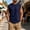 Navy, variant on Men's Sleeveless Crew Neck Muscle Shirt Lightweight Breathable Loose Fit Solid Casual Tank,3XL