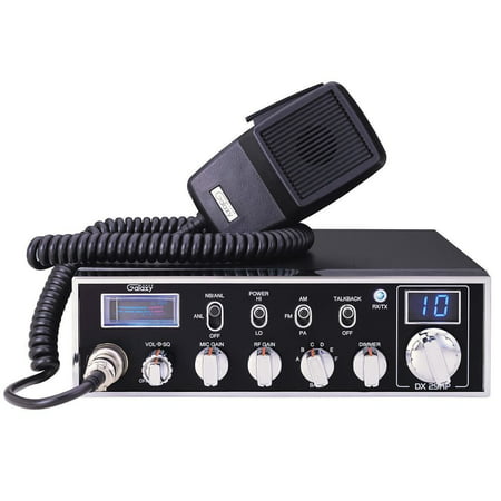Galaxy DX-29HP 10 Meter Amateur Ham Mobile Radio AM FM 6 Band Dual Mosfet