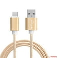 thumbnail image 3 of 2 Meters Type-C Nylon Data Cable Type-C charge Universal Woven Braided Charging Line Replacement Charge Wire, 3 of 7