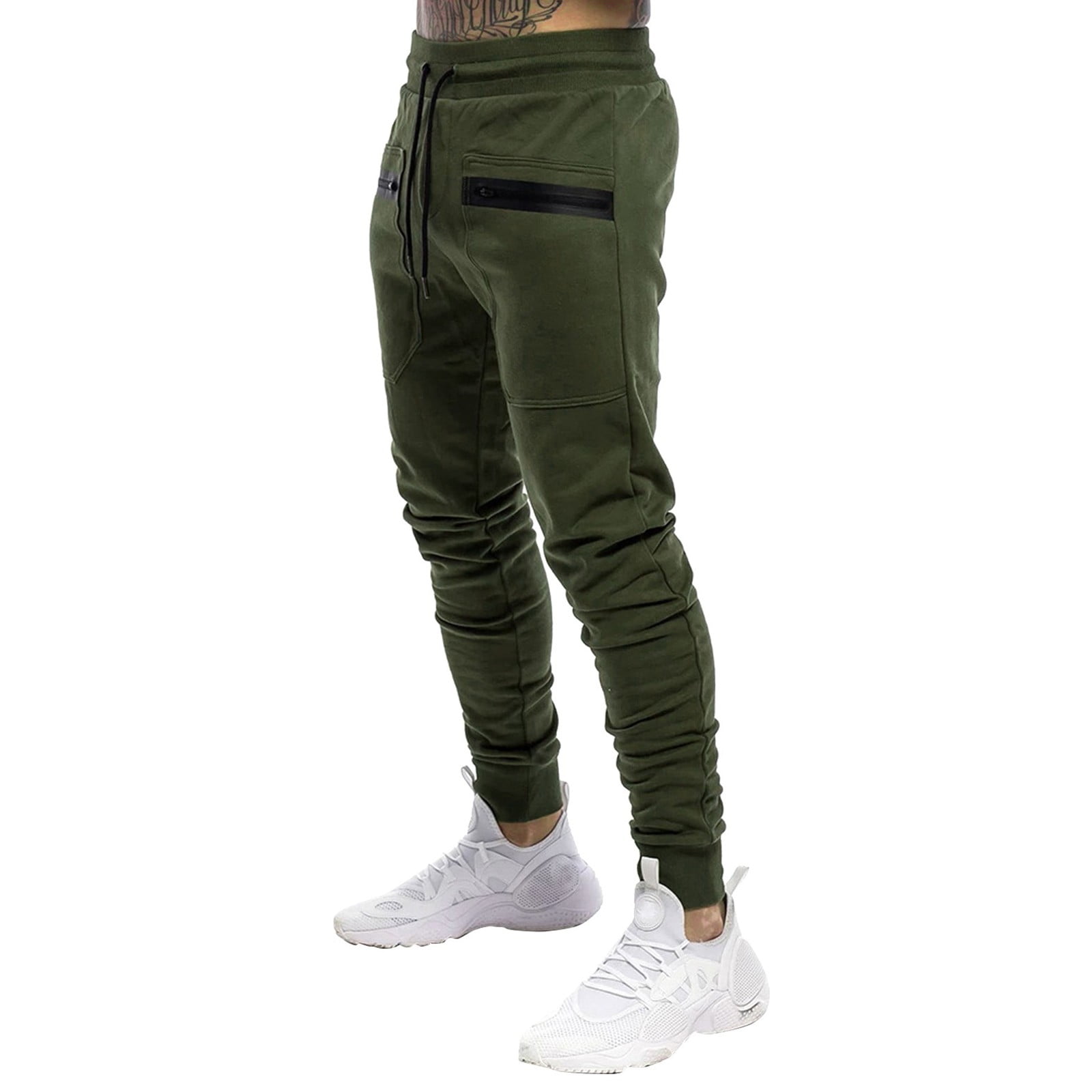 Outfmvch joggers for men Jogging Bottoms Sports Sweat Training pants ...
