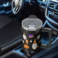 thumbnail image 4 of Spooky Halloween 40oz Tumbler - Pumpkin Pattern w/Handle, Huge Insulated Cup, Last Minute Gift! Keeps Drinks Cold 26Hrs, 4 of 5