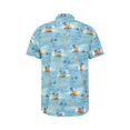 thumbnail image 3 of Mountain Warehouse - Camisa Hawaiana de Manga Corta para Hombre (Azul), 3 of 5