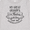 thumbnail image 4 of Inktastic My Great Grandpa in Heaven Watches over Me Boys or Girls Baby T-Shirt, 4 of 5