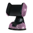 thumbnail image 2 of EGNMCR Car Gadgets Gifts, Car Accessories Diamond Inlaid Car Cell Phone Mount Double Function Wind Vent Navigation Mounts Car Suction Cup Rotating Cell Phone Mounts Cell Phone Mounts, 2 of 8
