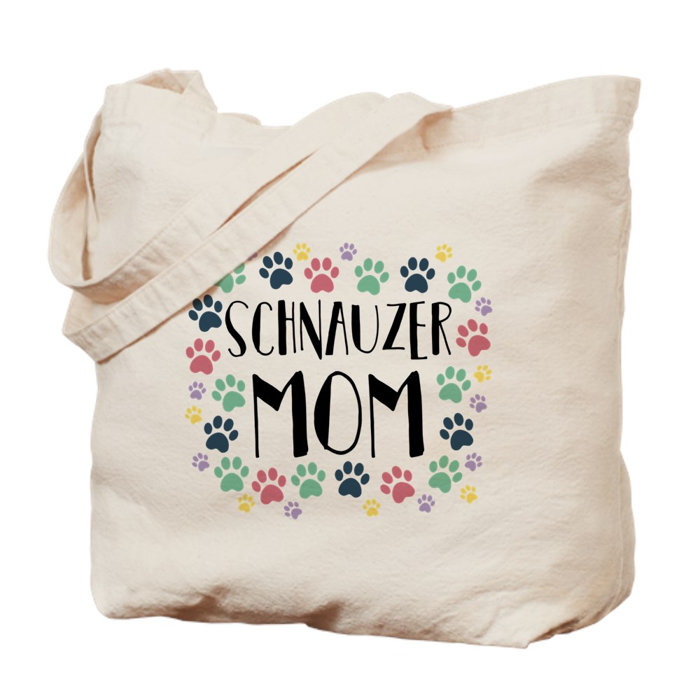shoulder bag shopping bag dog mom Schnauzer tote bag schnauzer mom schnauzer gifts all over print tote bag gym bag FREE SHIPPING