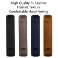 thumbnail image 5 of SEIWEI 2PCS Adjustable Elastic Band Pen Holder For Notebook Pencil PU Leather Pouch Pens Pouch Pencil Pouch (Brown), 5 of 8