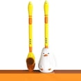 thumbnail image 4 of sunsanly Silicone Toilet Brush with Base Duck Shape 360 Degree Cleaning Wall-Mounted Toilet Bowl Cleaner Brush Cleaning Tool, 4 of 8