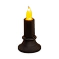 thumbnail image 2 of Flameless Led Candle with Flickering Flame, Black Plastic Tabletop Decoration, for Halloween Thanksgiving Christmas Dining Table Centerpiece, Lazyguy, 2 of 4
