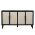 thumbnail image 4 of Sideboard Buffet Cabinet with Doors and Adjustable Shelf, Storage Accent Cabinet, Multifunctional Cupboard for Living Room, Hallway, Kitchen, 4 of 10
