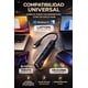 thumbnail image 3 of Hub Adaptador USB 3.0 y Tipo C de 4 Puertos para Laptop Negro, 3 of 7