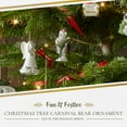 thumbnail image 2 of Spode Christmas Tree Carnival Bear Ornament, Long-Lasting Festive Holiday Ornament for Christmas Tree& Seasonal Display - Stylish Christmas Decoration for Mantel, Shelves, Home Accents, 2 of 7