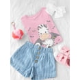 thumbnail image 3 of Cute Baby Zebra Halloween T-Shirt Toddler -Image by Shutterstock,  3 Toddler, 3 of 4