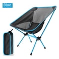 thumbnail image 4 of Silla plegable ligera para exteriores, portátil, para pesca, playa, camping, respaldo, silla lunar autónoma, silla de dibujo, 4 of 5