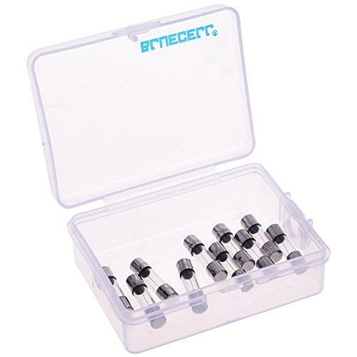 1Amp SMIN 10 pcs F1AL 250V Glass Fast-Blow Fuse 5x20 mm