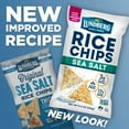 thumbnail image 2 of Pack of 6, Lundberg Sea Salt Rice Chips, 5.5 oz, 2 of 6