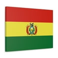 thumbnail image 4 of Bolivia Country Flag Canvas Vibrant Wall Art Unframed Home Decor, 4 of 13