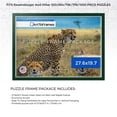 thumbnail image 2 of ArtToFrames 27.6x19.7 Inch - 70x50 CM Green Puzzle Frame for 1000 piece Puzzles.1.00 Inch Custom Wood Puzzle Frames, Green - Comes with Economy Acrylic, 2 of 6