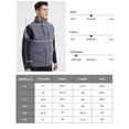 thumbnail image 7 of Men's Padded Puffer Vest Outdoor Water-Resistant Winter Vest for Men With 11 Cargo Pockets, 7 of 7