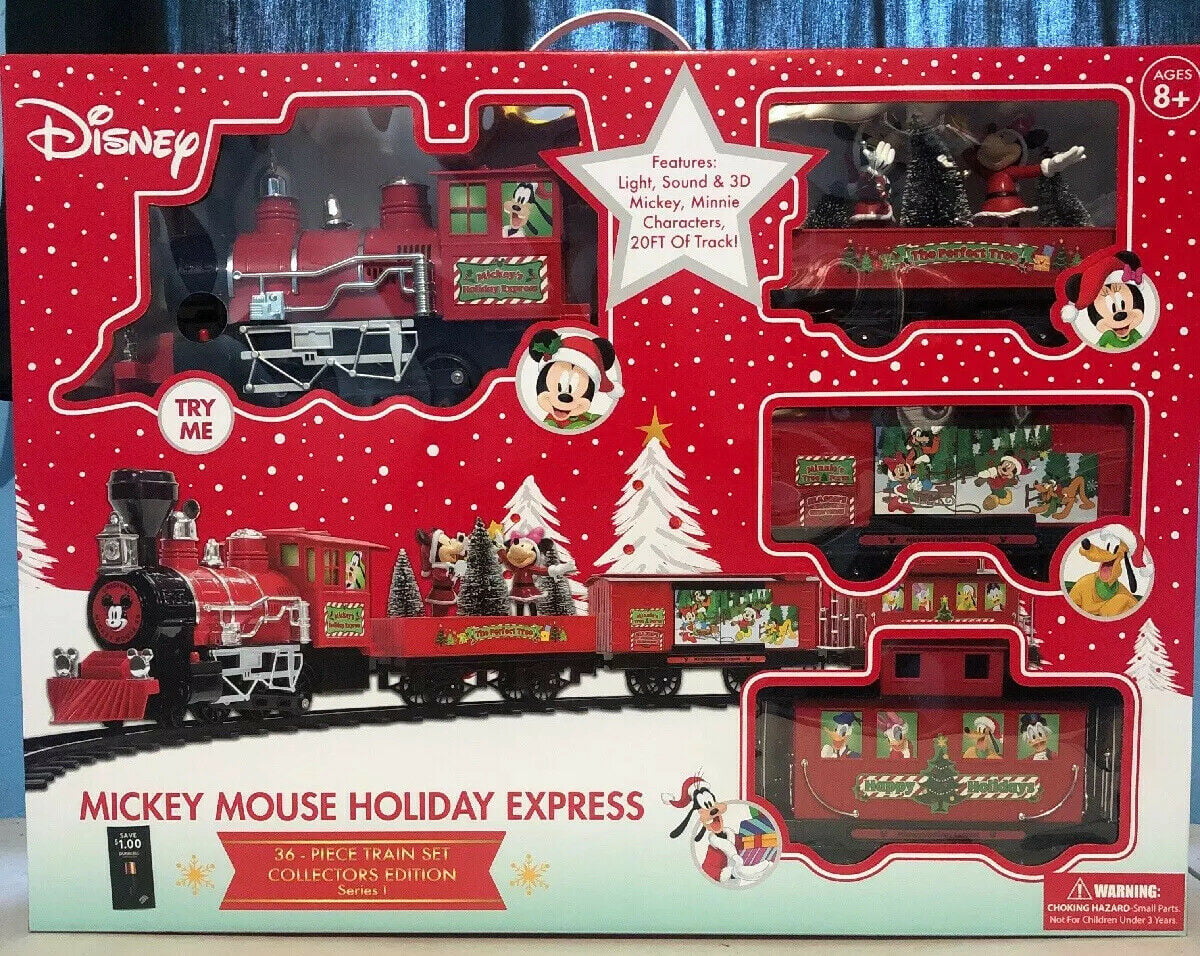 Disney Christmas Train Set Mickey Mouse And Friends Disney Parks | My ...