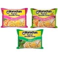 thumbnail image 2 of Maruchan Ramen Noodle Soup Variety, 6 Flavors, 3 Ounce, 4 Packages each Flavor l Pack of 24 bags, with Absol MarketPlace Chopsticks, 2 of 5