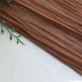thumbnail image 4 of Balsa Circle 10 feet Brown Cotton Cheesecloth Gauze Extra Table, 4 of 8