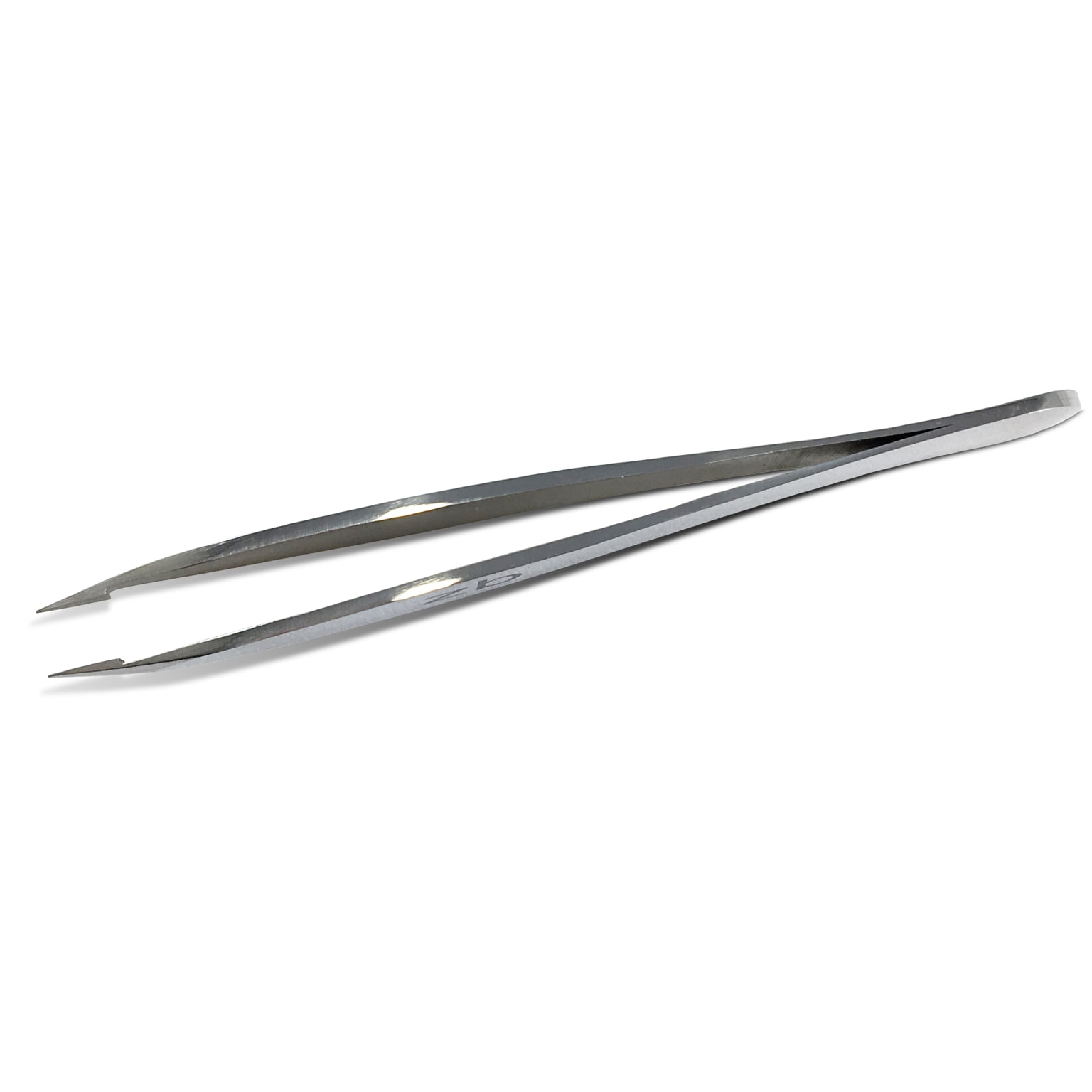 Zizzili Basics Elite Series Pointed Tweezers | Surgical Grade Stainless Steel | Sharp Precision Tips | Mirror Polish