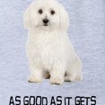 thumbnail image 2 of CafePress - Good Bichon Frise - Cute Infant Baby Football Bodysuit, 2 of 3