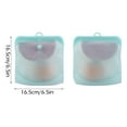 thumbnail image 2 of NANDIYNZHI Big Deals Reusable Silicone Food Storage Bags | Sandwich Bags Airtight Seal Freezer Bags Liquid Snack Lunch Fruit Fresh Produce Bags | Best For Preserving And Cooking (1Pc), 2 of 2