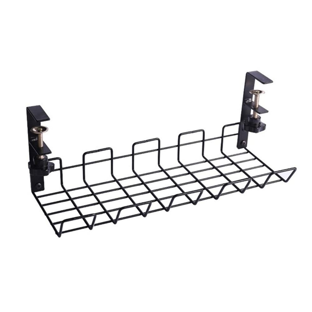Julam Cable Management Under Desk Under Desk Cable Raceway Cord Holder