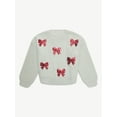 thumbnail image 4 of Justice Girls Ribbon Sweater, Sizes XS - XLP, 4 of 10