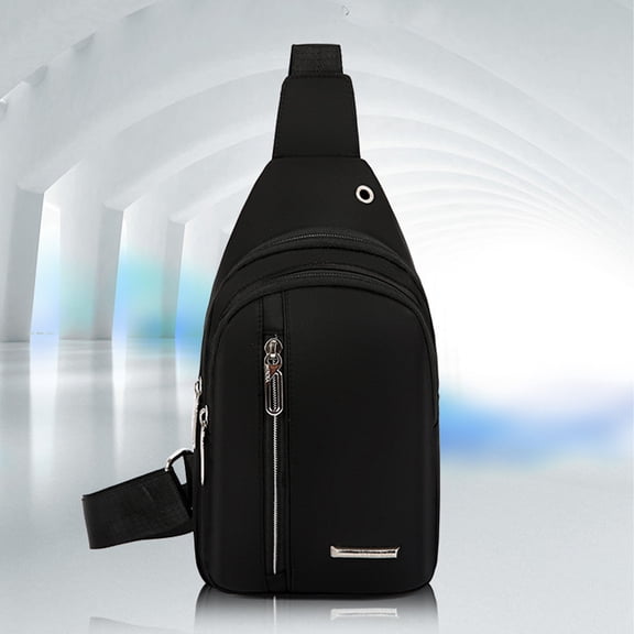 Viadha Strap Bag Crossbody Backpack Men Ladies Strap Backpack Hiking Backpack Multipurpose Messenger Chest Bag