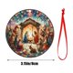 thumbnail image 3 of Nativity Scene Decoration Wooden Christmas Tree Car Decoration Sacred Religious Gifts Nativity Scene Christmas Decoration Gifts, 3 of 9