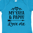 thumbnail image 4 of Inktastic My Yaya and Papou Love Me Girls Baby Bodysuit, 4 of 5
