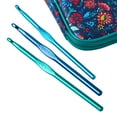 The Pioneer Woman Mazie Floral 25Piece Crochet Hook Set with Carrying