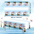 thumbnail image 3 of EP 3Pcs Gone Fishing Tablecloth for Fishing Party Supplies Decoration Little Fisherman Themed Table Cover Plastic Disposable Rectangular Birthday Summer Party Decorations, 3 of 12
