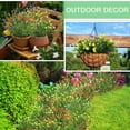 24 Bundles Artificial Flowers Outdoor Colorful Spring Faux Plants for