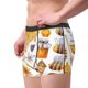 thumbnail image 2 of Balery Honey Bee Set Calzoncillos bóxer para hombre, ropa interior de algodón suave y transpirable con cinturilla de nailon-X-Large, 2 of 5