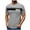 Gray, variant on Antinious Mens Summer Beach Shirt,Workout Tops Men,Man Casual Fashion Pocket Exercise Fitness Short Sleeves Round Neck Top,White,XXL