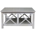thumbnail image 5 of International Concepts Hampton 36" Square Coffee Table in Washed Gray, 5 of 7