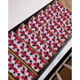 thumbnail image 3 of Independence Day Stair Treads Non Slip for Steps U.S. Flag Themed Stained Retro Texture 7 Pcs Reusable Adhesive Stair Runner Mats for Dogs Elders Carpet Treads Rugs for Staircase 8x30 In, 3 of 7
