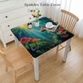 thumbnail image 2 of BANET Mushroom Tablecloth, with Mushrooms Adventure Misty Witch , Dining Room Kitchen Rectangular Table Cover White, 2 of 7