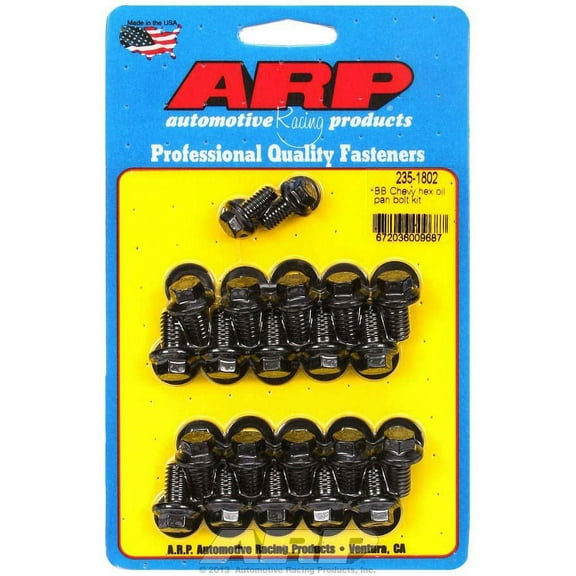 ARP Oil Pan Bolt Kit 2 Piece Cork Gasket Big Block Chevy P/N 235-1802