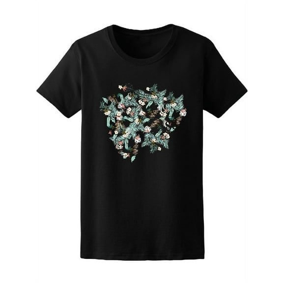Tropical Plants T-Shirt Women -Image by Shutterstock, Female x-Large