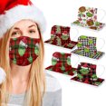 thumbnail image 2 of Dsscvnef Christmas Adult Disposable Face Mas K Industrial 3Ply Ear Loop 50PC Maskes, 2 of 6