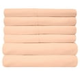 thumbnail image 3 of Sweet Home Collection 1500 Series Bed Sheets - Extra Soft Microfiber Deep Pocket 6pc Sheet Set - Peach, RV Queen, 3 of 3