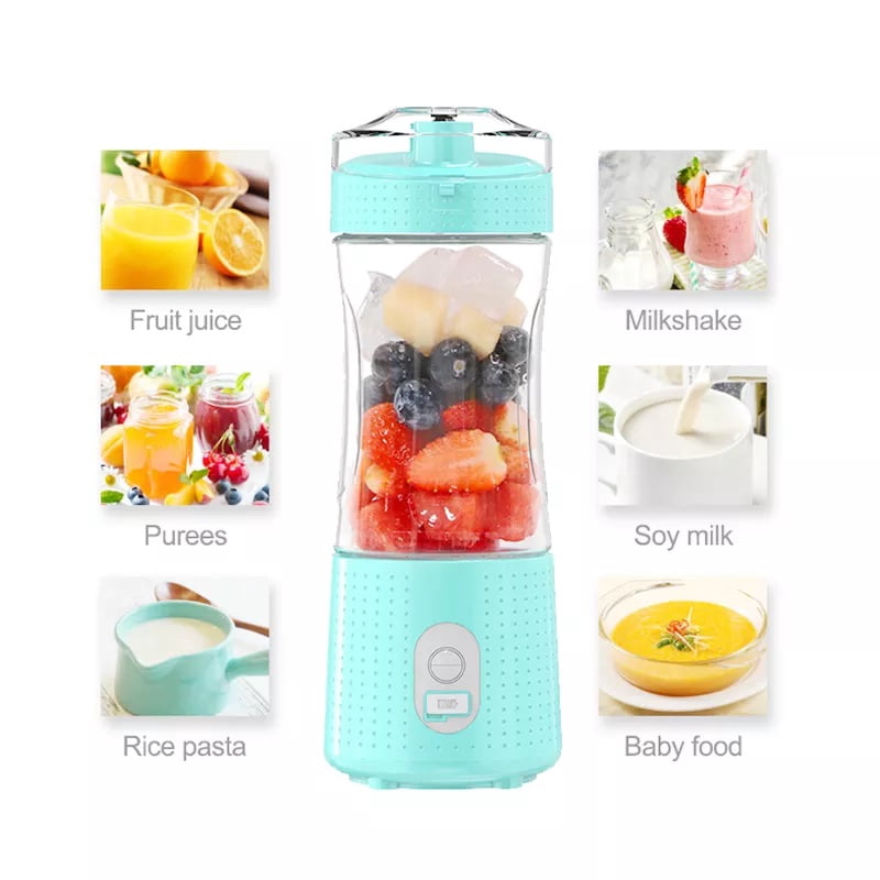 Personal Blender for Smoothies and Shakes, BPA free, 13.05 oz, Strong Blending Power- Kr8 Blend Christmas Gift