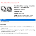 thumbnail image 2 of Rear Outer Wheel Bearing - Compatible with 2011 - 2019 Ram 1500 2012 2013 2014 2015 2016 2017 2018, 2 of 2